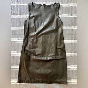 Vince Leather 6 Dress